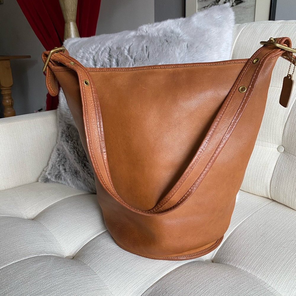 Coach Vintage Duffle Feed Sac XL Shoulder Bag NYC